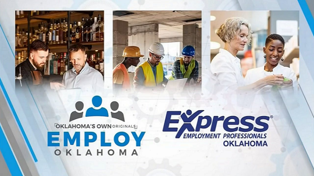 News 9 aired "Oklahoma’s Own Originals: Employ Oklahoma” sponsored by Express Employment Professionals on Tuesday, March 7, 2023 at 8 p.m.