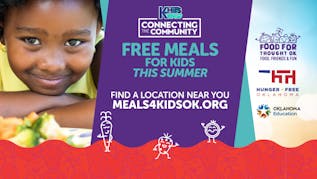 Connecting The Community: FREE Meals for Kids this Summer!