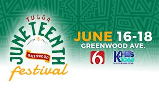 The Tulsa Juneteenth Festival on Greenwood Ave.