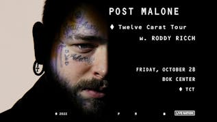 Post Malone: Twelve Carat Tour at The BOK