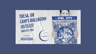 Owl City at Cain's Ballroom, WIN this TBT!