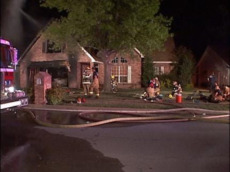 Fire Damages Broken Arrow Home