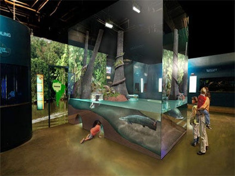 Oklahoma Aquarium Smashes Into New Exhibit