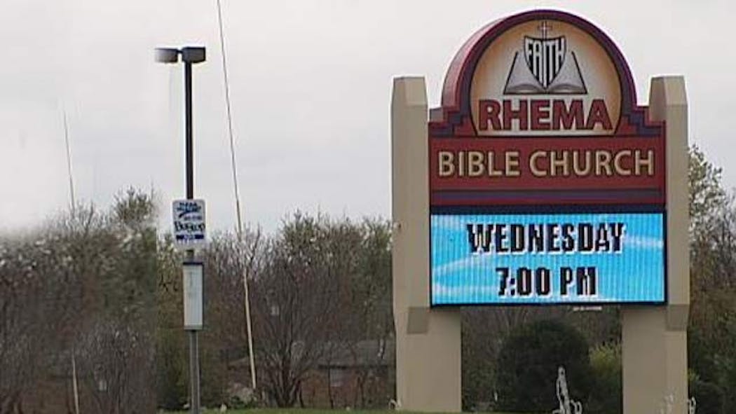 RHEMA Church In Broken Arrow Suffers Structural Damage After Storm