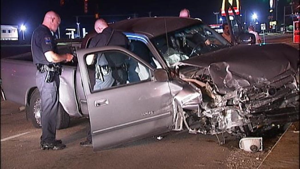 Driver Flees Scene Of Wreck, Runs Into Tulsa Police Car