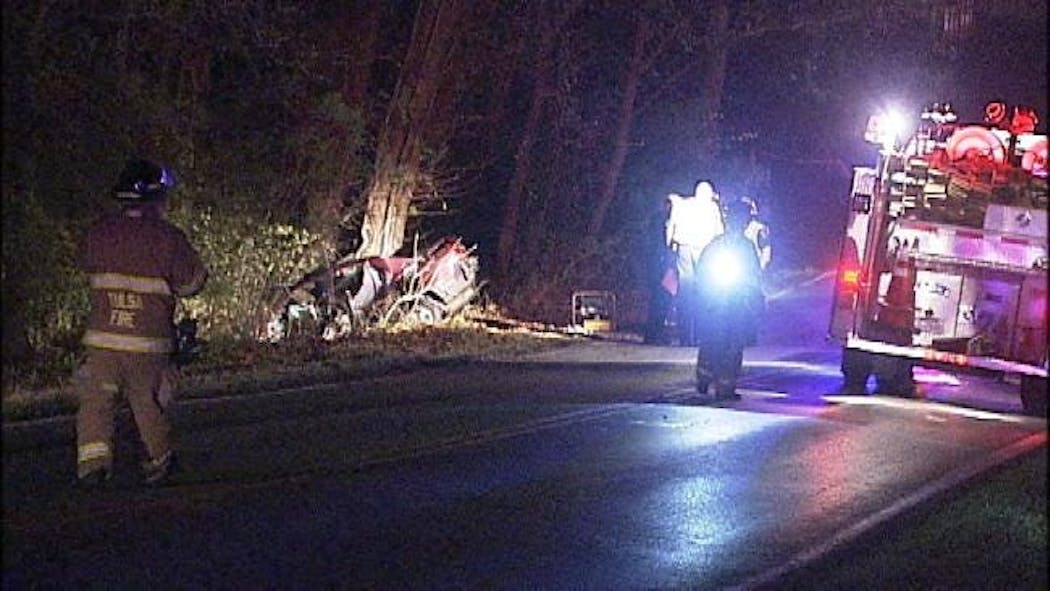 Passenger Killed In Single Car Tulsa Crash 