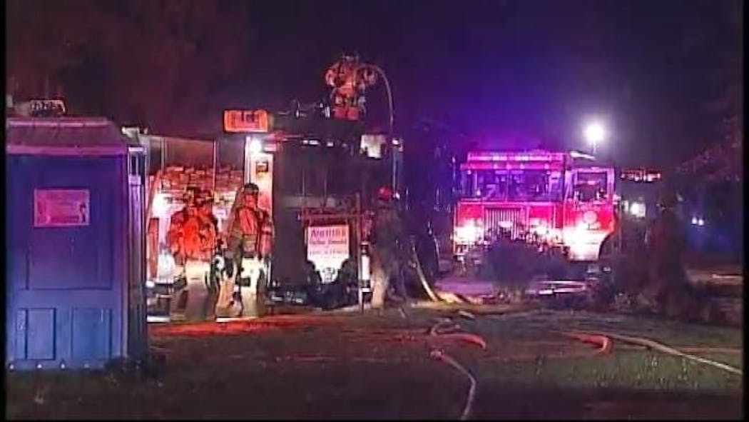 Tulsa Fire Home Being Remodeled Goes Up In Flames