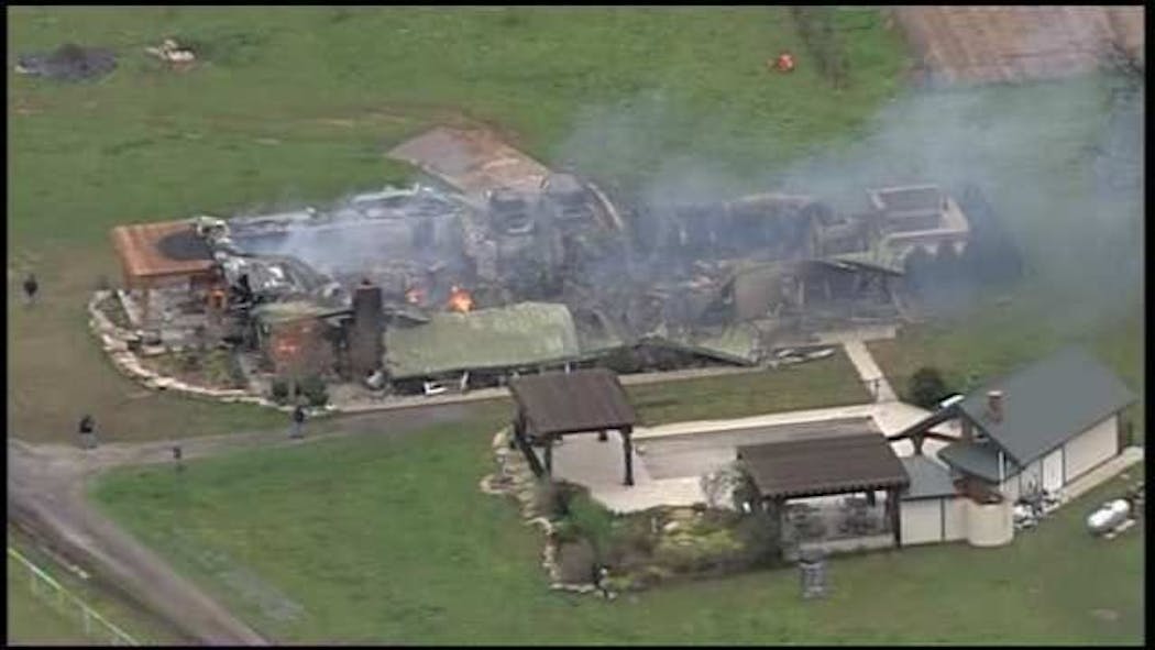 Lightning Strike Blamed In Rural Muskogee County House Fire