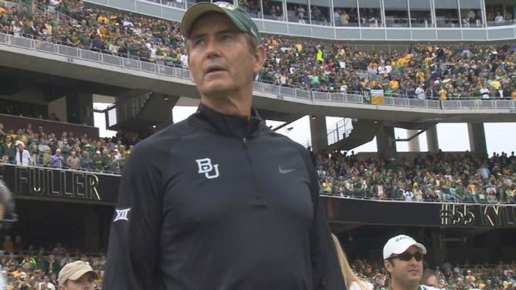 Baylor University Fires Head Football Coach Art Briles