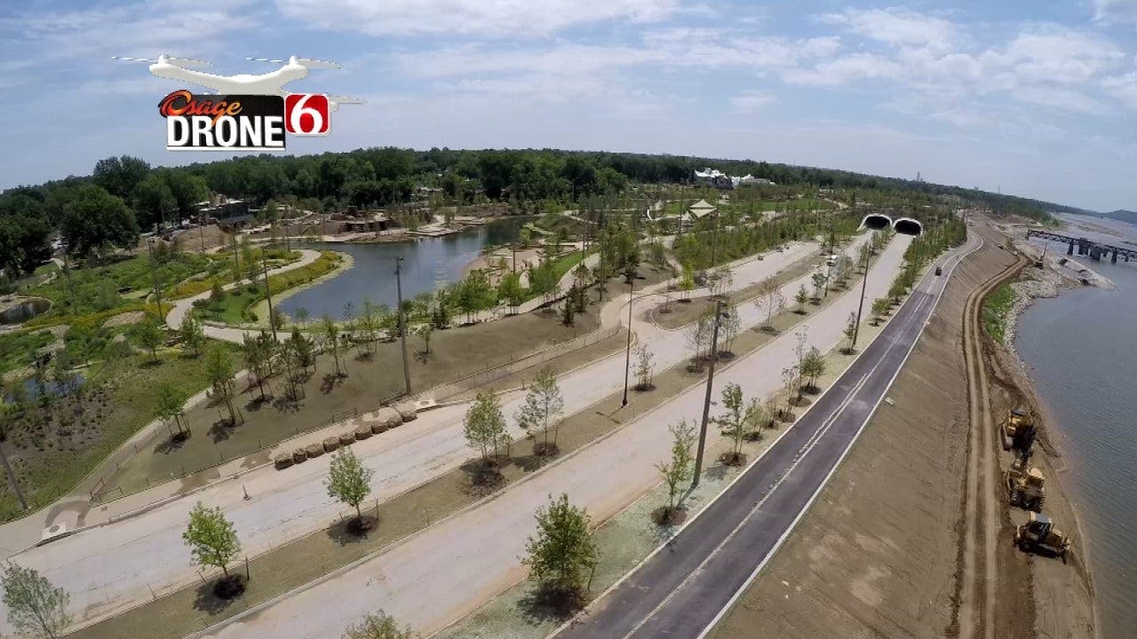 September 10th Tulsa S Riverside Drive At Gathering Place To Reopen