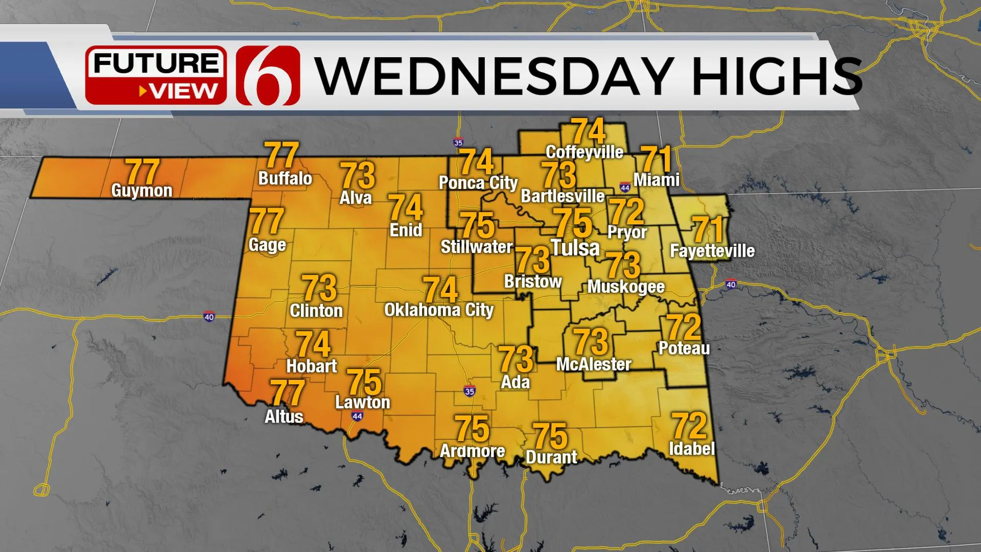 Wednesday Highs