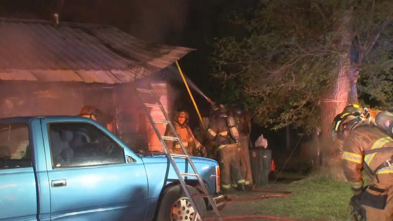 Tulsa Man Displaced By Early Morning House Fire
