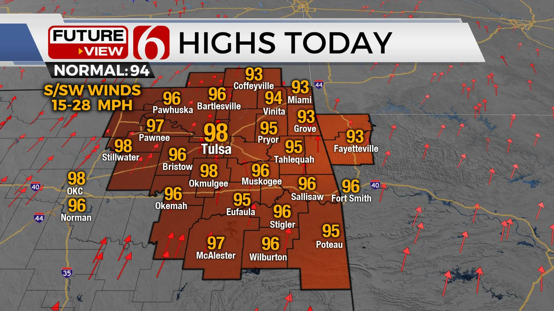 Monday Highs 