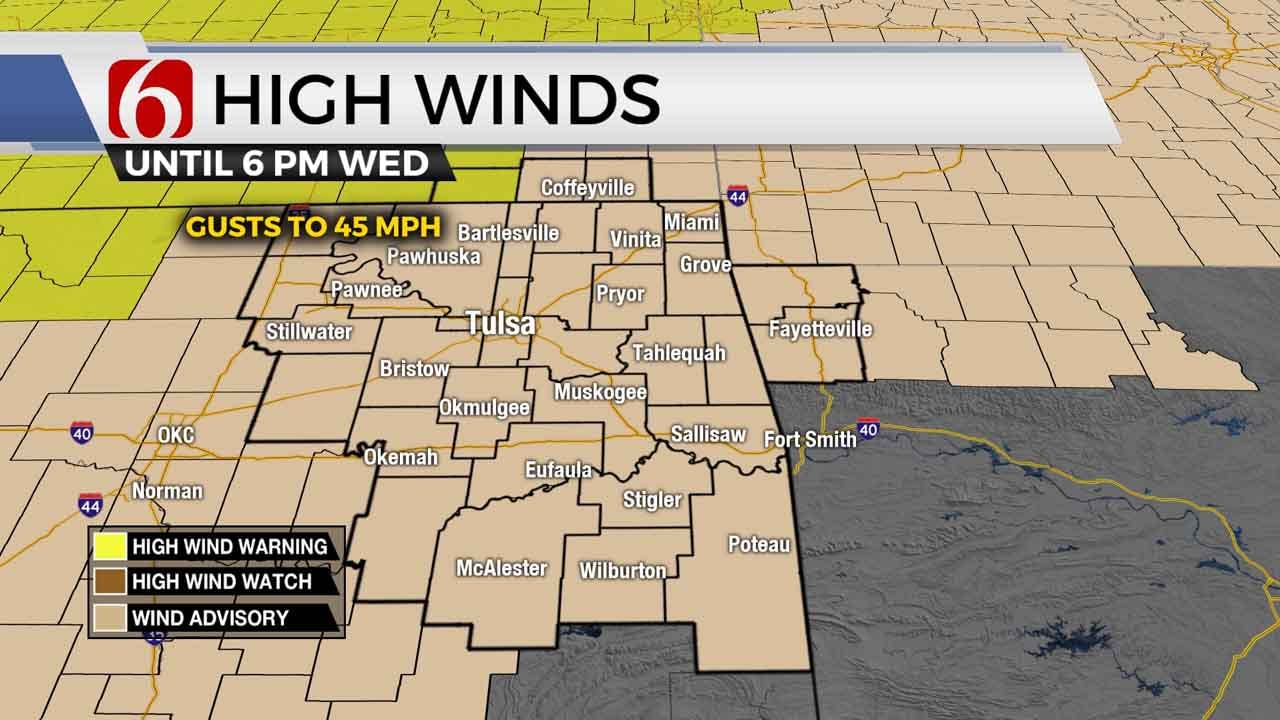 Strong Winds, Record Warmth, Storms All In The Cards For Green Country