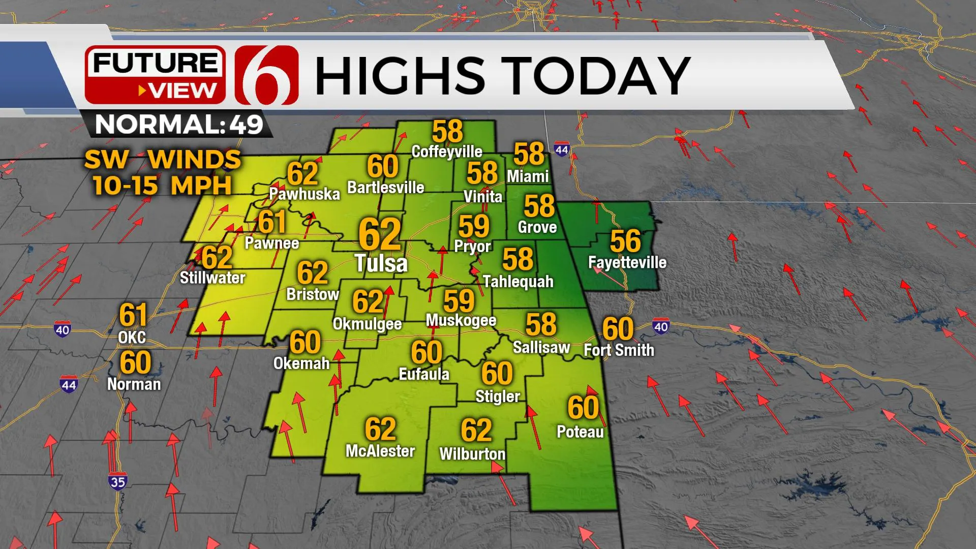 Wednesday Highs 