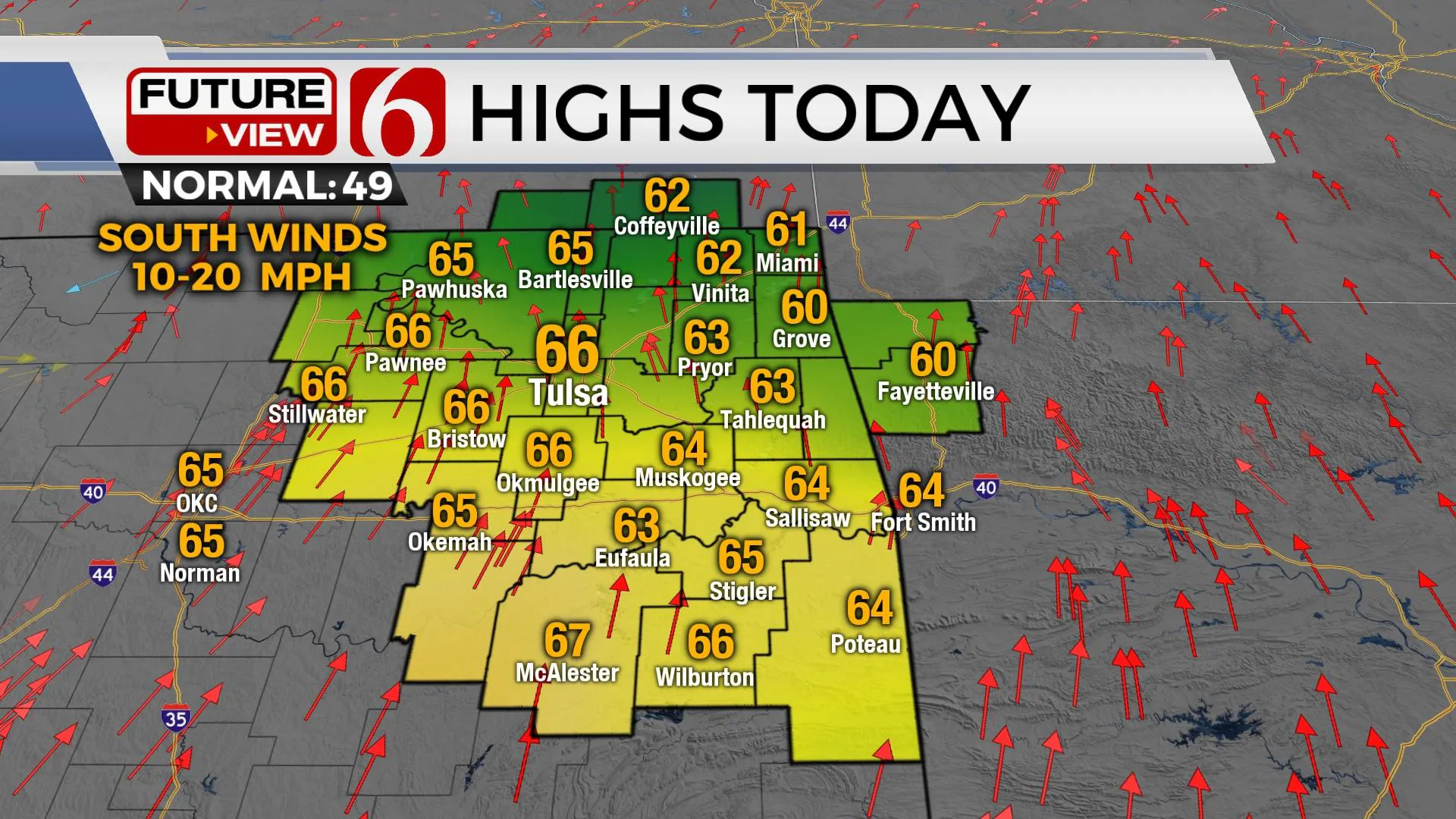 Thursday Highs 