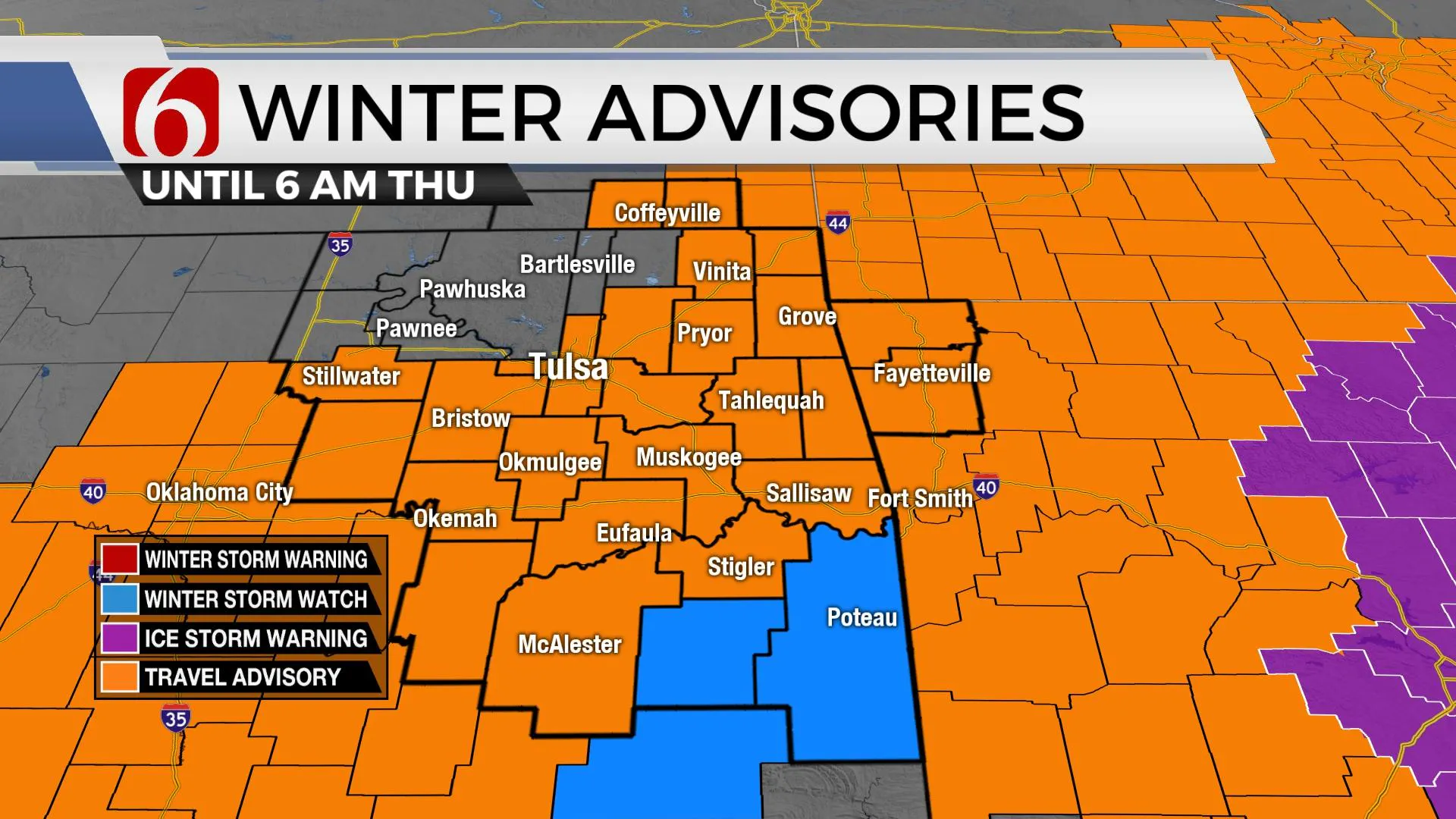 Winter Advisories