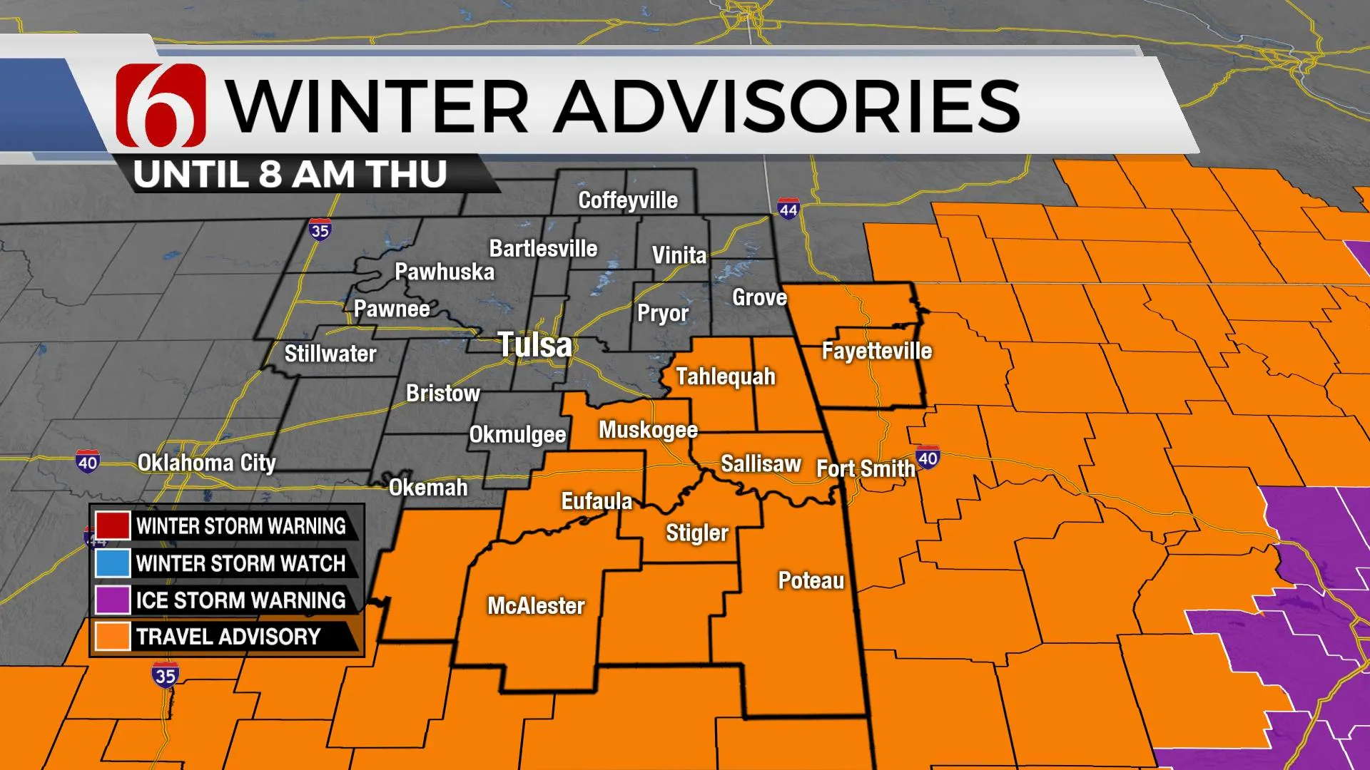 Winter Advisories