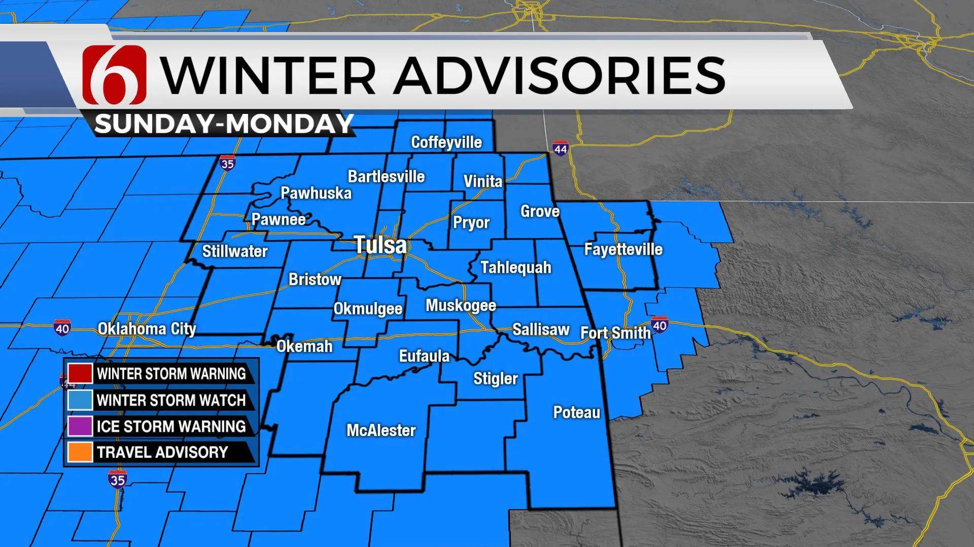 Winter Advisories