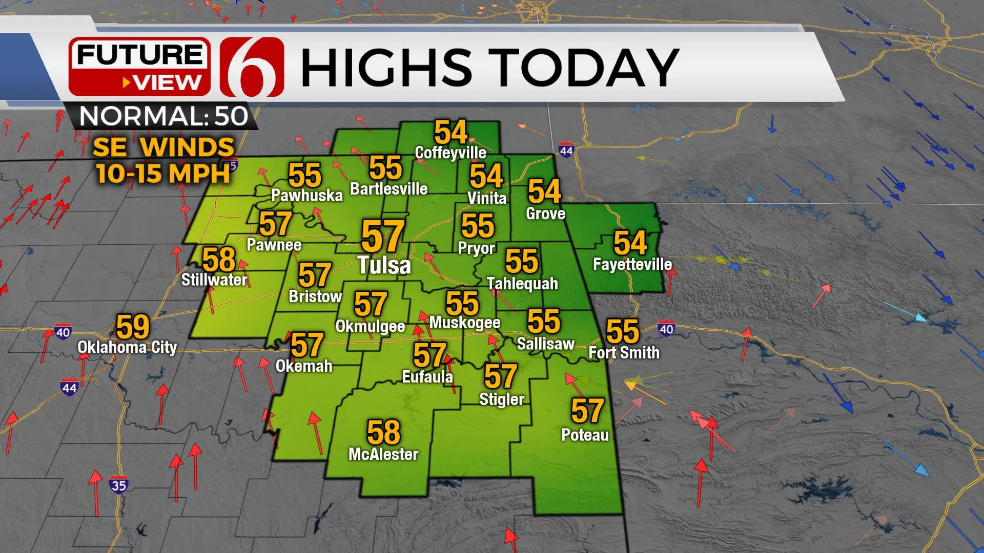 Highs Today