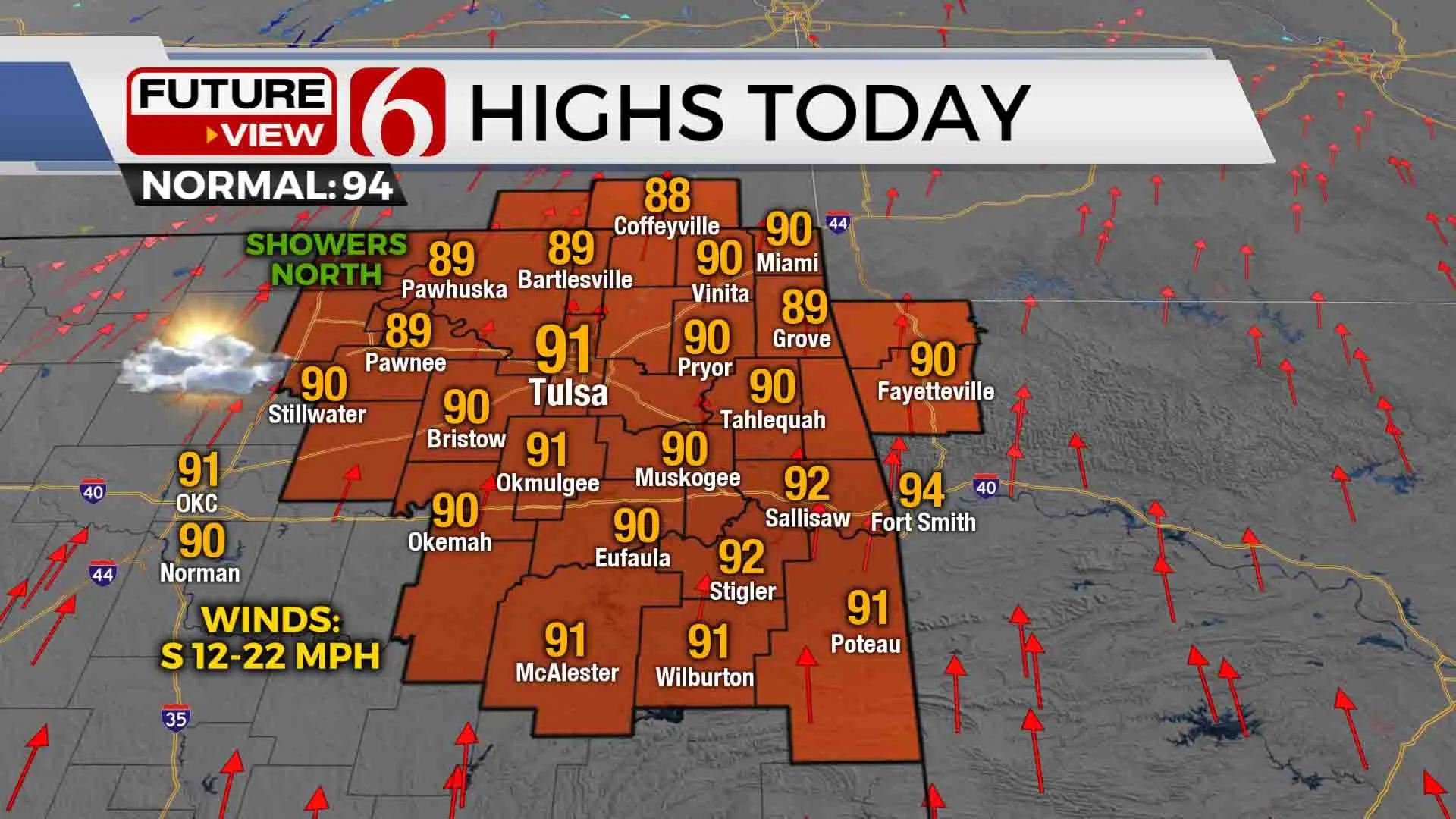 Thursday Highs