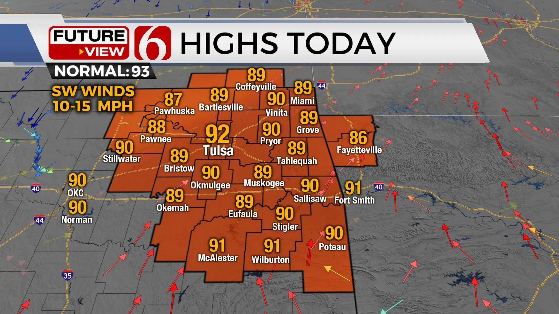 Wednesday Highs 