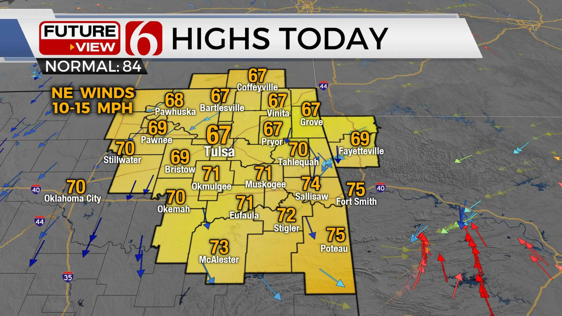 Tuesday Highs 