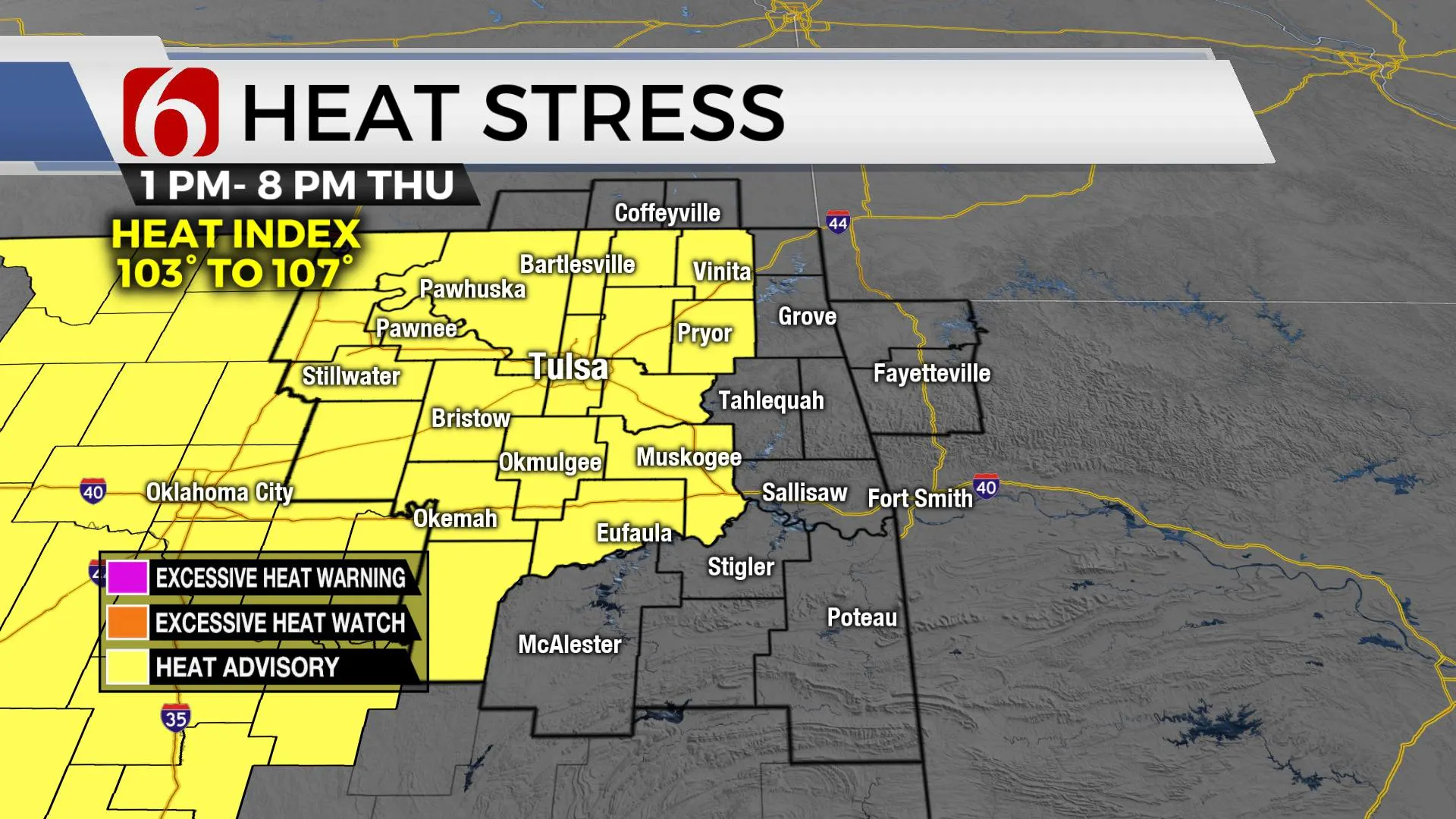 Thursday Heat Stress