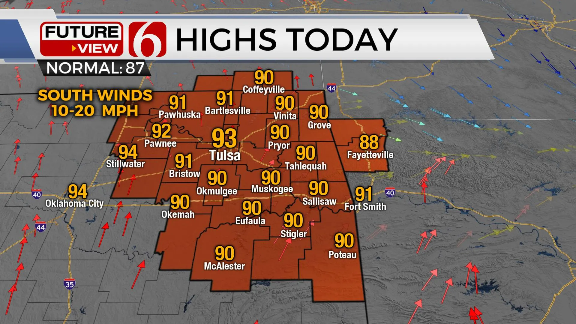 Thursday Highs 