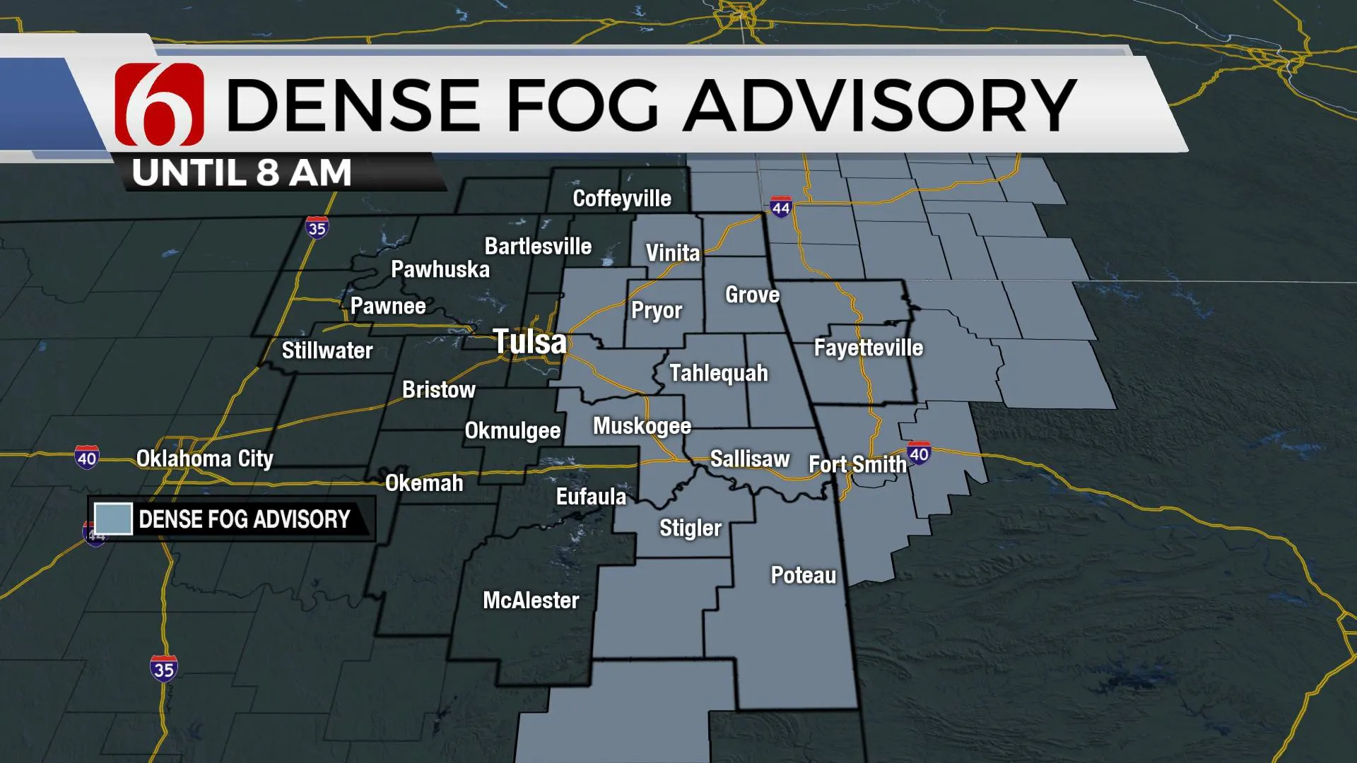 Dense Fog Advisory 