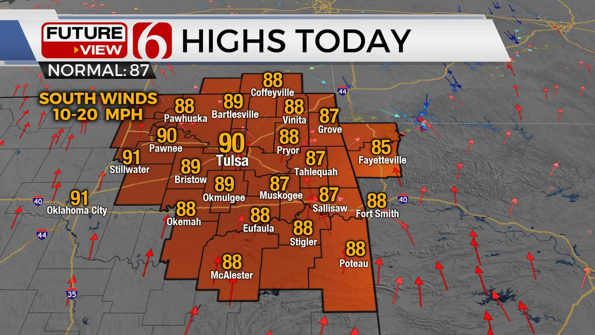 Wednesday Highs 