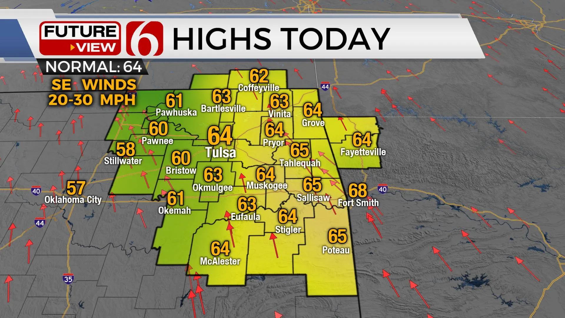 Highs Today