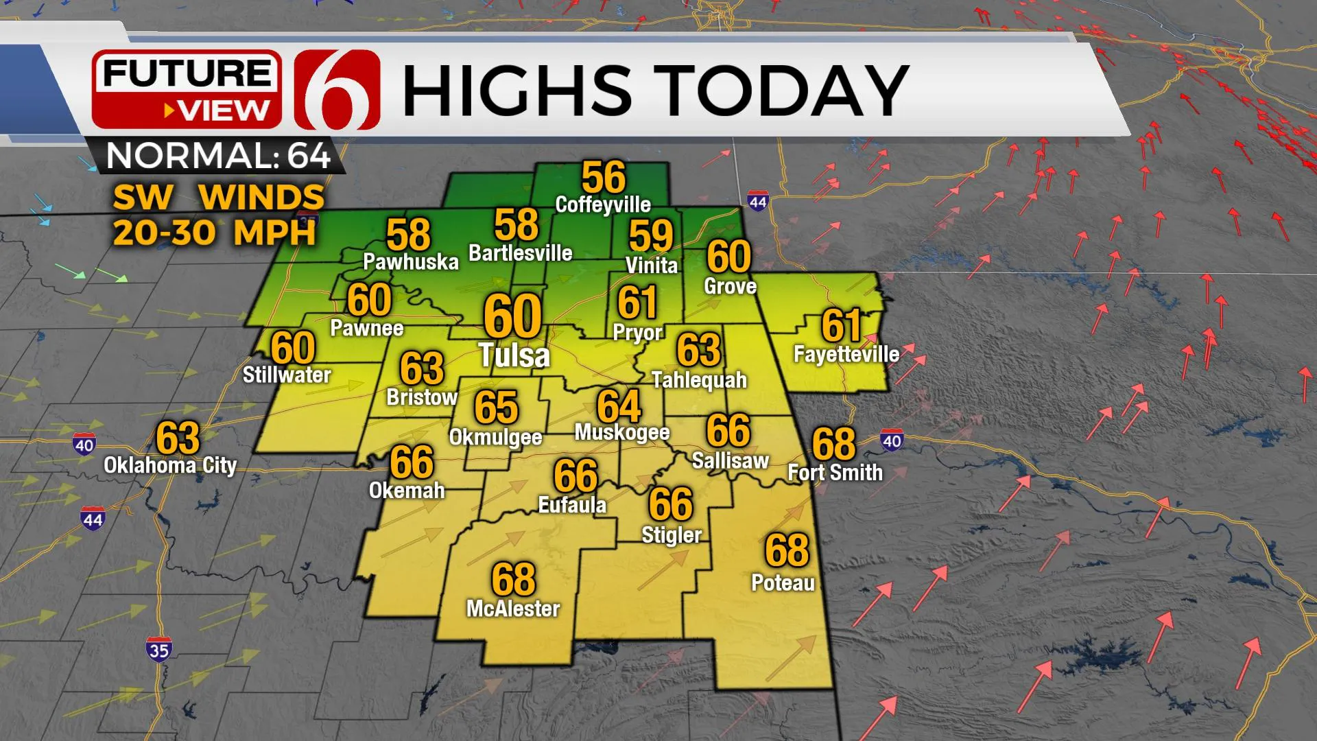 Highs Today