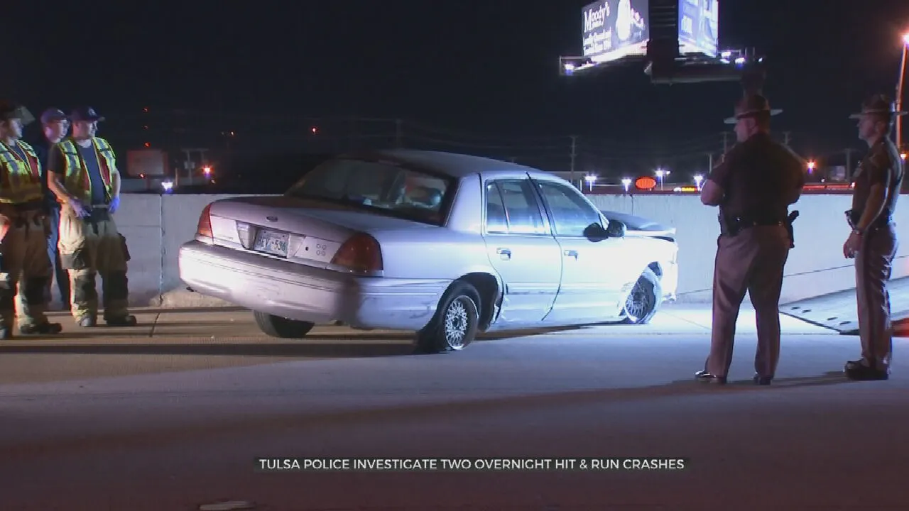 Police Investigate 2 Separate Overnight Hit & Run Crashes 