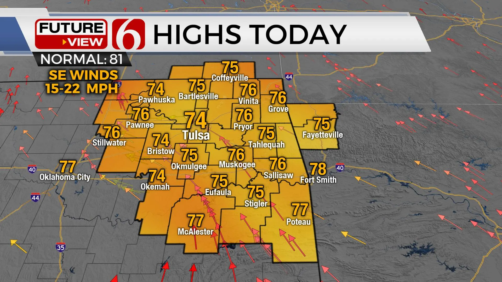 Thursday Highs