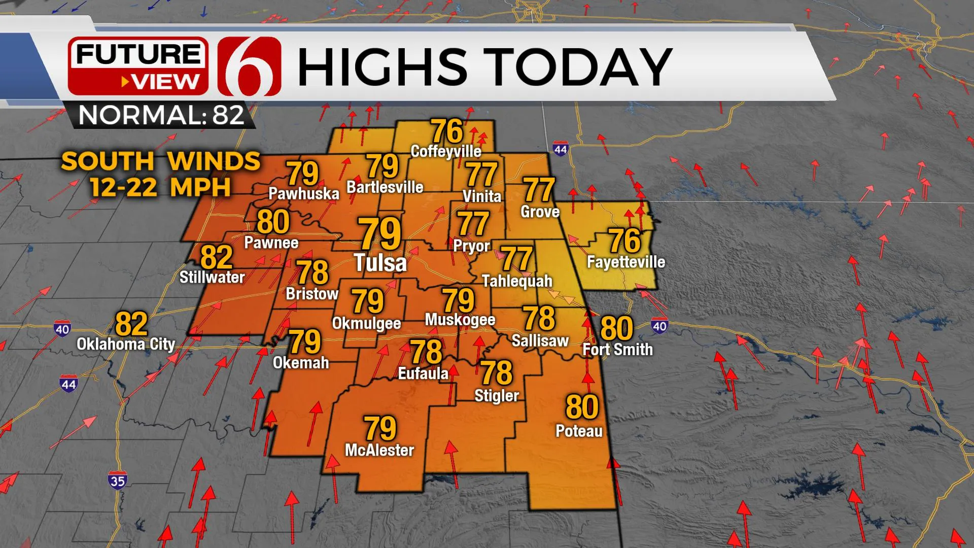 Tuesday Highs 