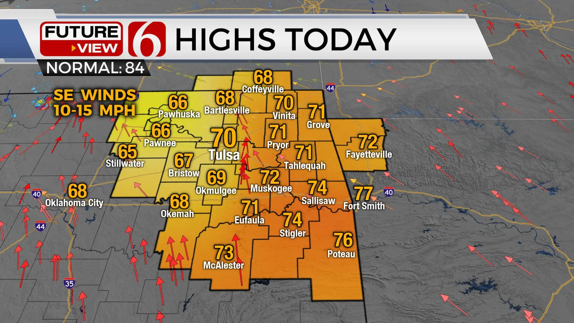 Monday Highs 