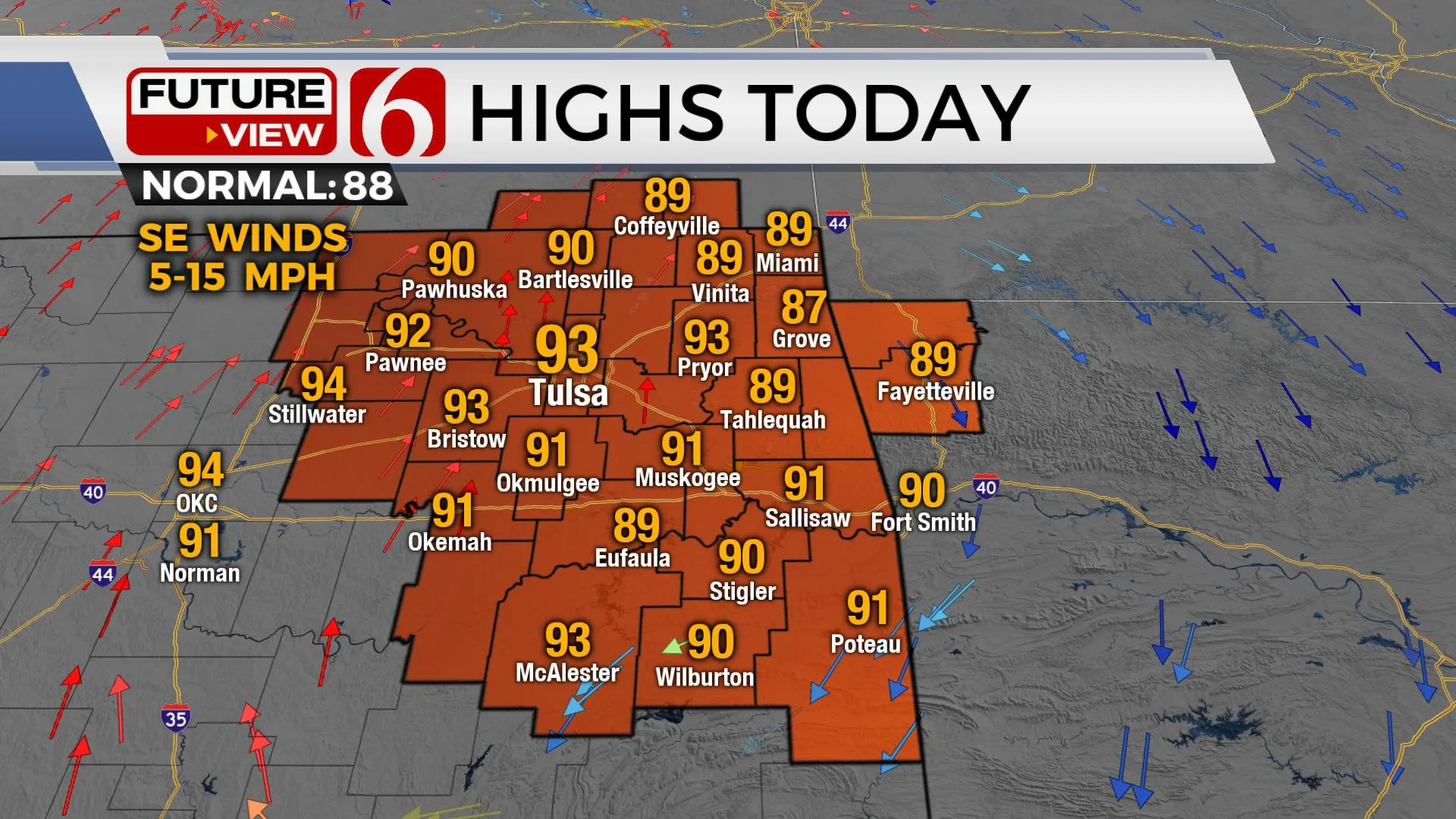 Thursday Highs 