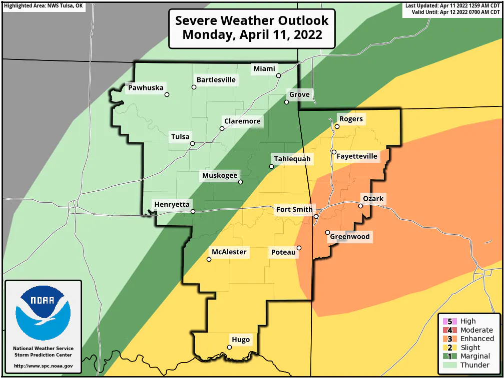 Severe Weather Outlook 