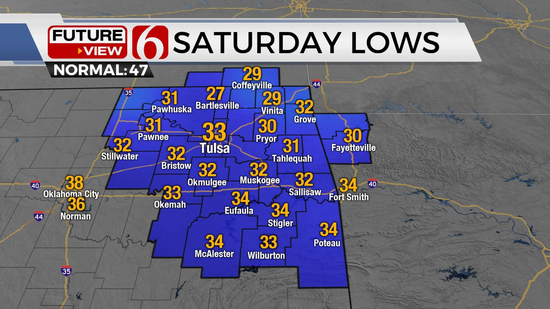 Saturday Lows 