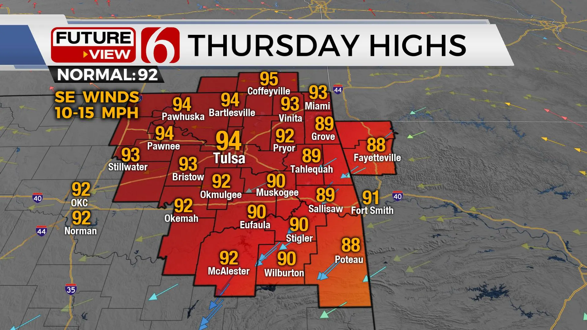 Thursday Highs