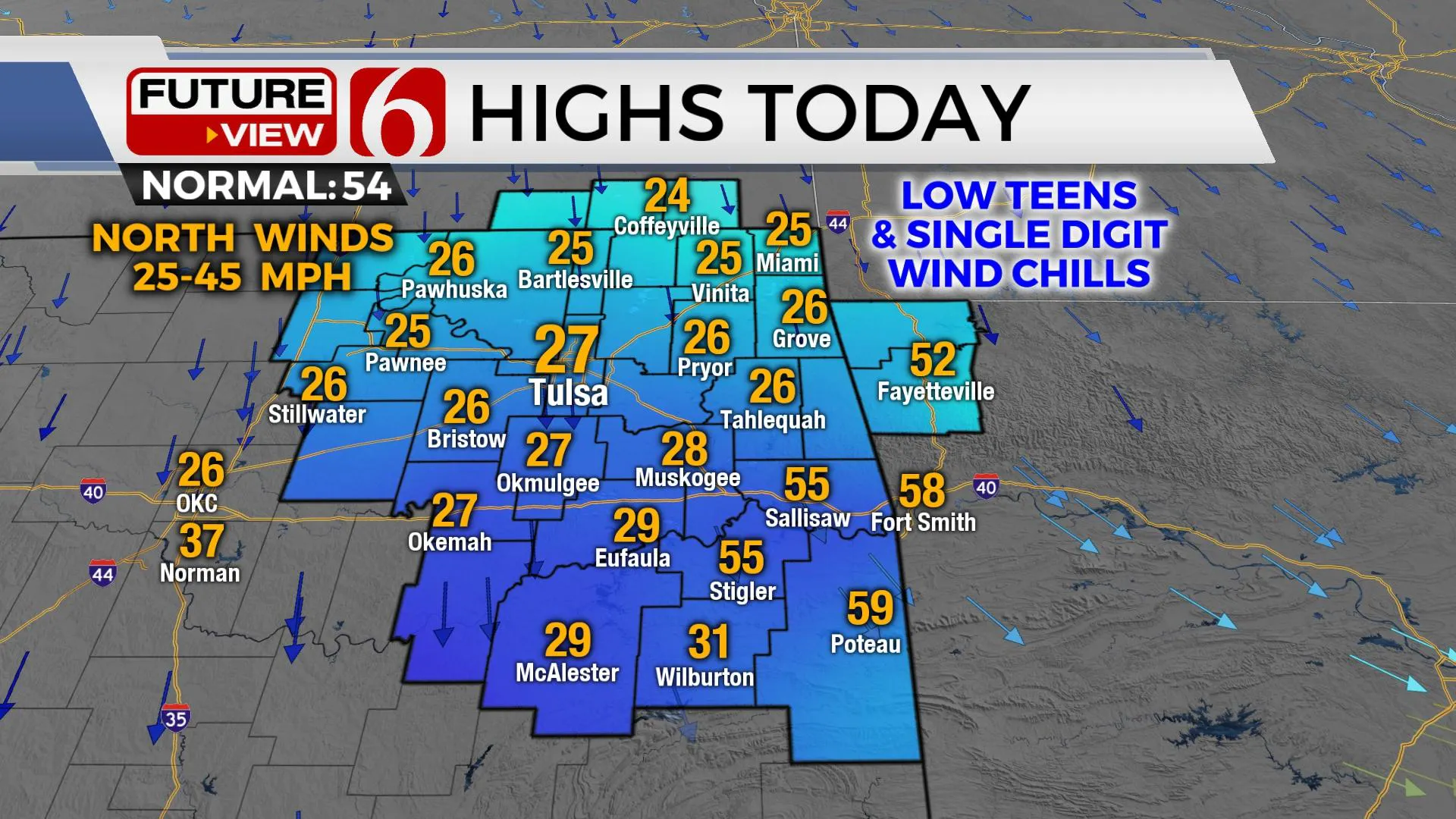 Thursday Highs