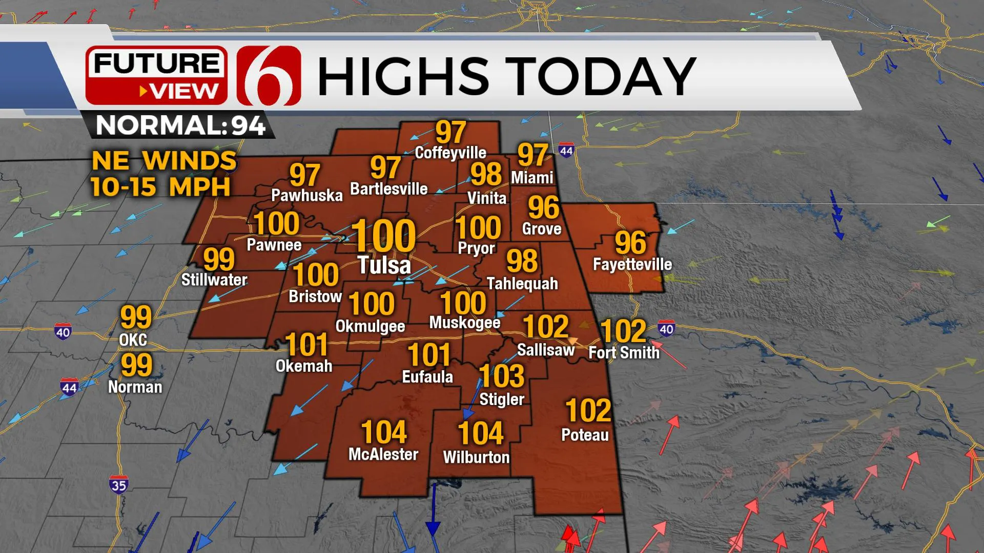 Monday Highs