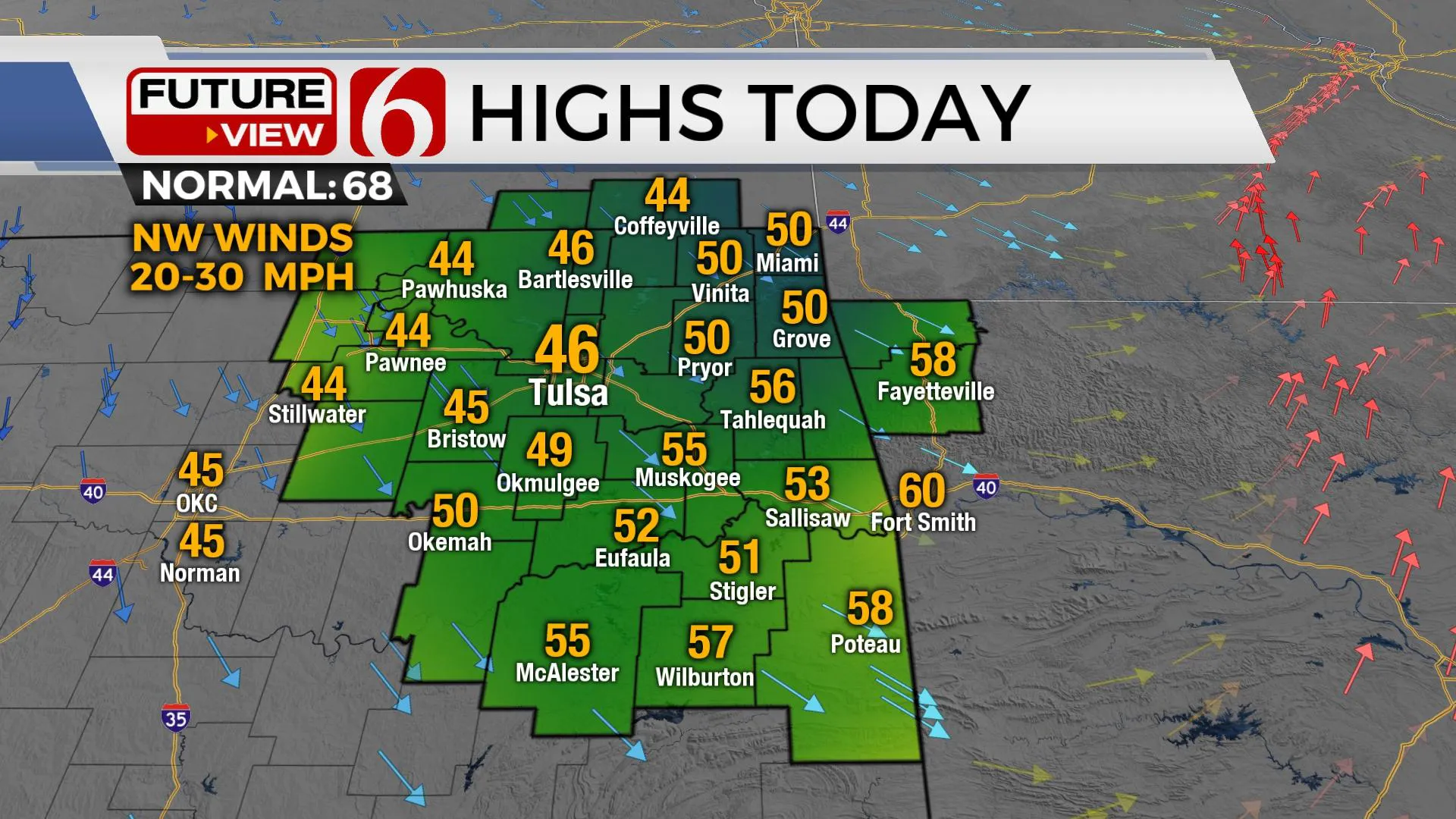 Wednesday Highs 