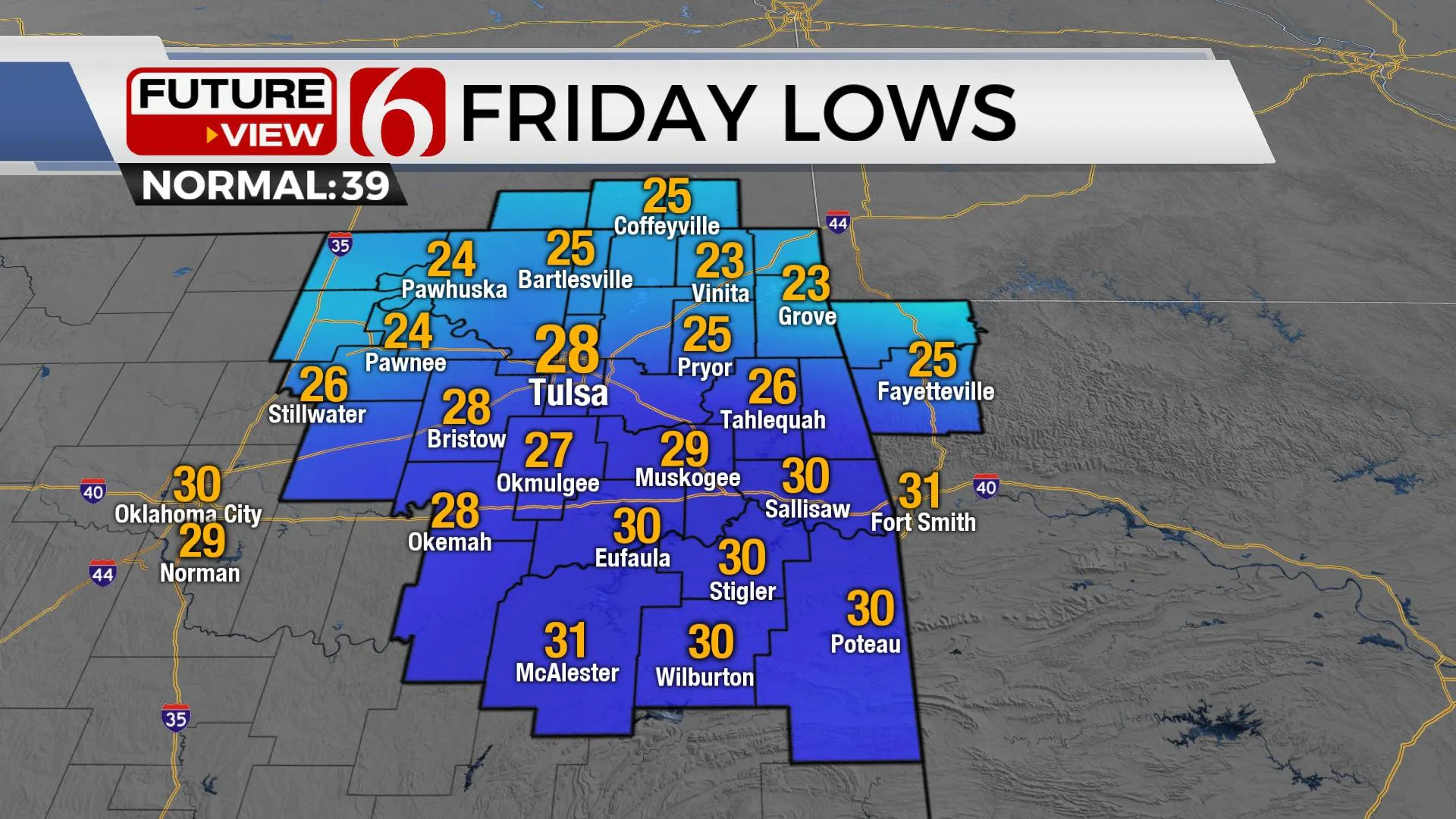 Friday Lows 