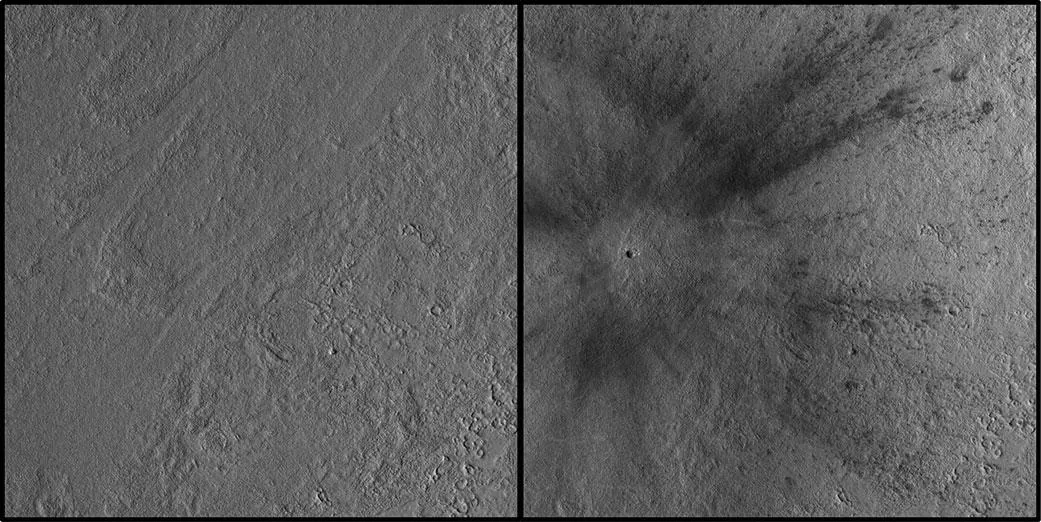 2 NASA Spacecraft Detect Biggest Meteor Strikes At Mars