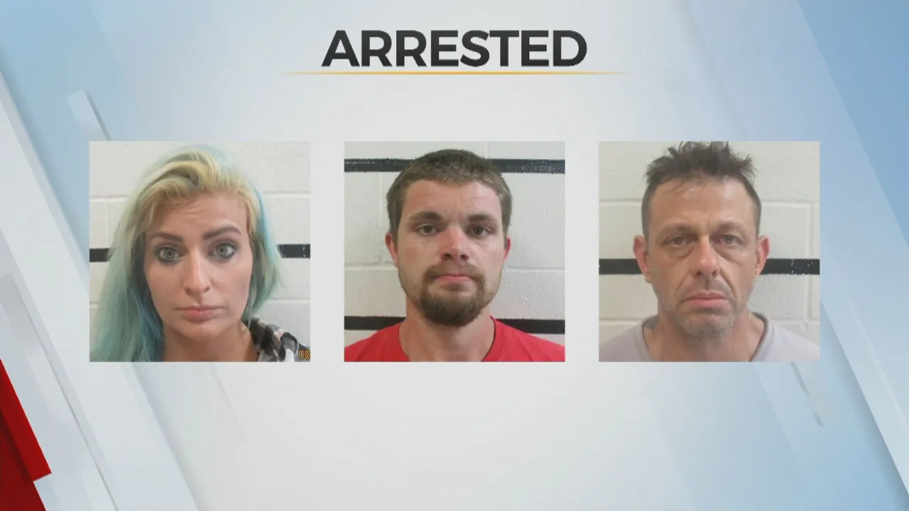 3 Accused Of Meth Trafficking Arrested By Pittsburg County She