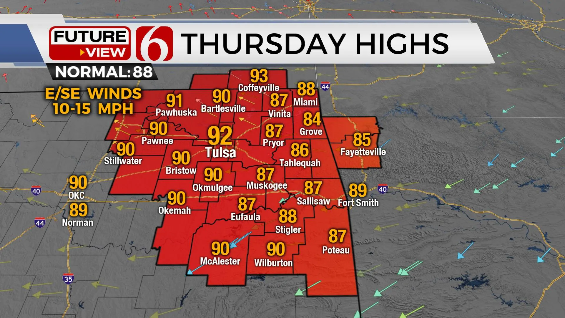 Thursday Highs 