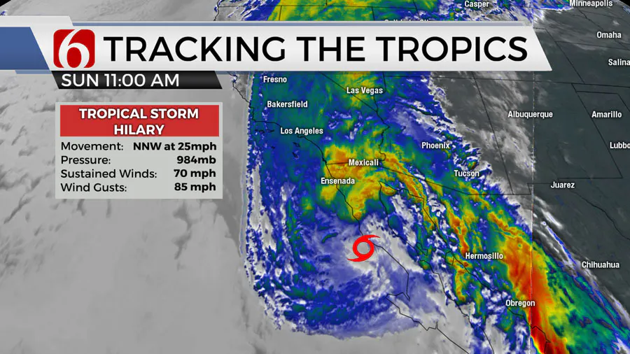 Hurricane Hilary: Tracking The Tropics - Aug. 20, 2023