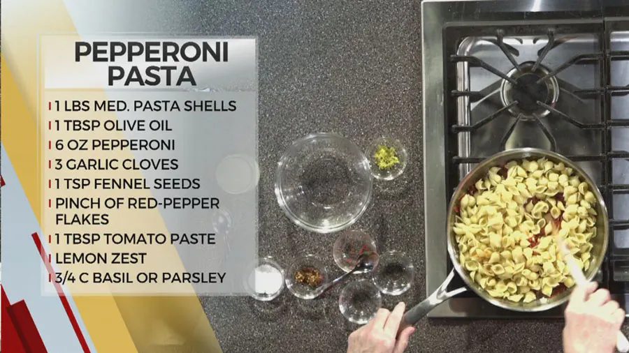 Pepperoni Pasta - Taste Test - Aug. 22, 2023